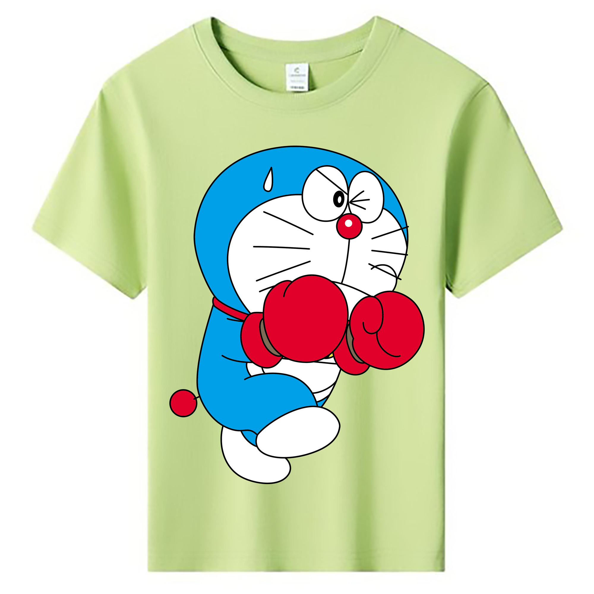 （画像用） ドラえもん Doraemon 綿100％キッズTシャツ（フロントプリント）